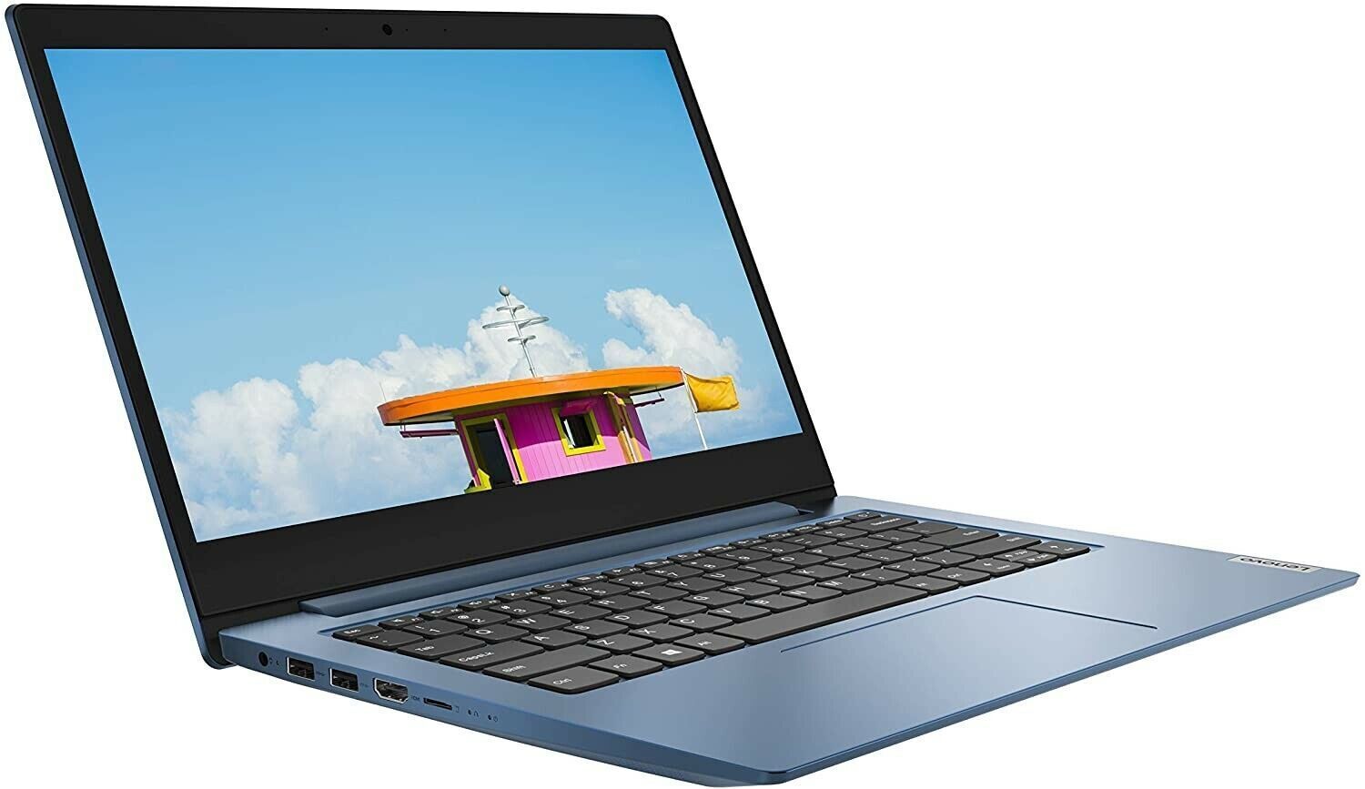 Weinig Conserveermiddel Agressief Lenovo IdeaPad 1 14IGL05 14 inch (128GB, Intel Pentium, 1.10GHz, 4GB)  Notebook/Laptop - Ice Blue - 81VU000JUS for sale online | eBay