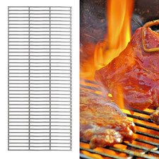 Stainless Steel BBQ Grill Mesh 70x34cm Heavy Duty 5mm Wire Cut to Size Net