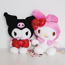 Sanrio Kuromi My Melody Plush Set Hello Kitty 40th Anniversary Character Mascot