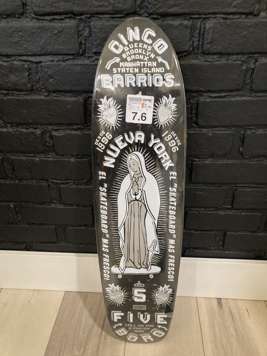 いもちん5boro skateboard クルーザーデッキ NEW 2018 5BORO NYC Skateboards CINCO BARRIOS Cruiser Shaped