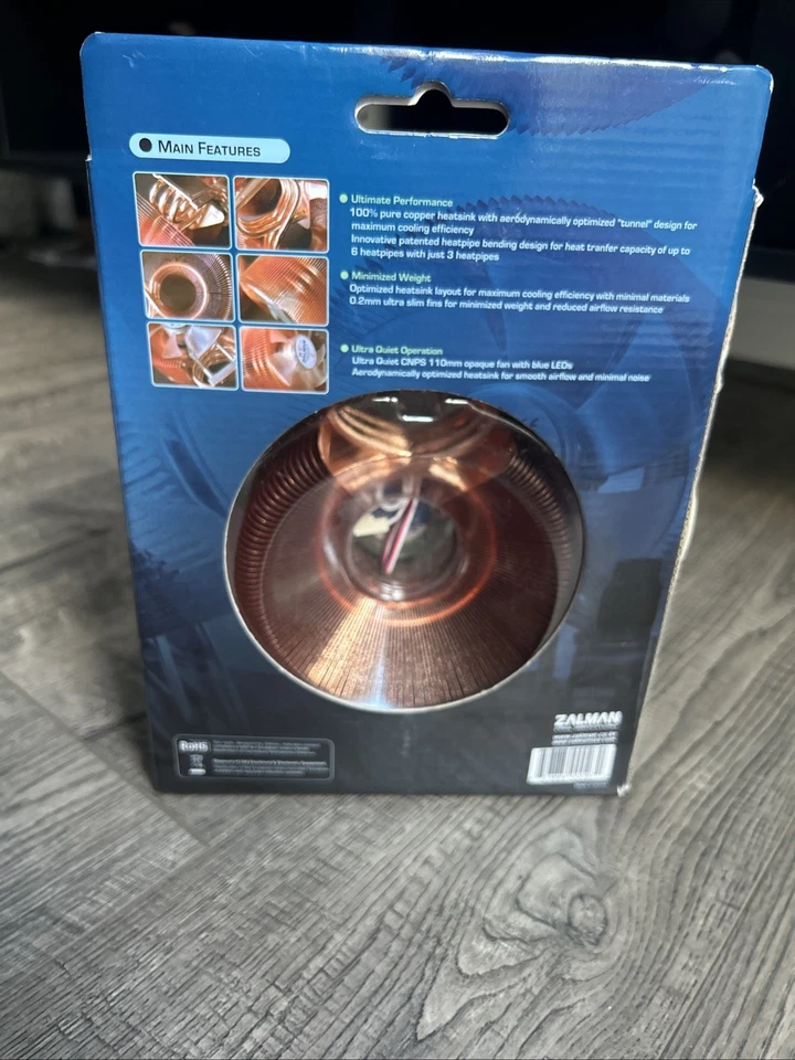 Zalman CNPS9700 LED Ultra Quiet CPU Cooler New Open Box - Image 2 of 4