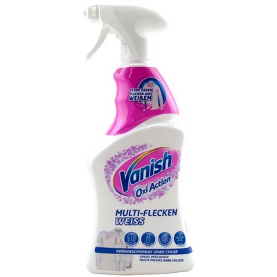 Vanish Oxi Action Multi-Flecken Weiss 1 x 750ml Vorwaschspray gegen Flecken
