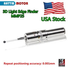 「US」MMP25 3D Edge Finder Touch Probe Trigger w/ Ceramic Probe Accuracy 0.001mm