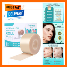 Pimple Patches Roll for Face Hydrocolloid Acne Tape 25mm 16.4ft Cover, Absorb