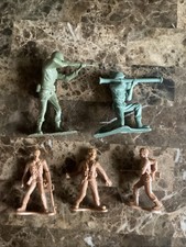 Vintage Greenbrier International Plastic Army Men