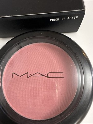 MAC Cosmetics PINCH O PEACH Satin Powder Blush Discontinued  Beautiful New