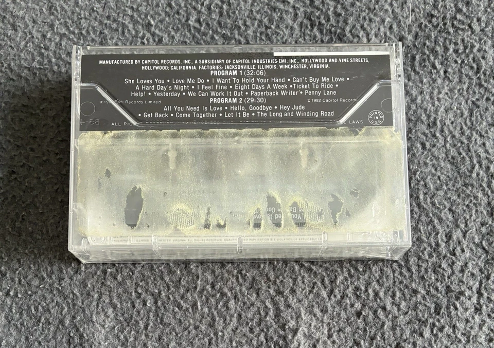 The Beatles - 20 Greatest Hits New Sealed Cassette Tape! - Image 2 of 3