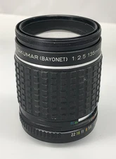 Takumar Lens, 135mm, F2.5, Used