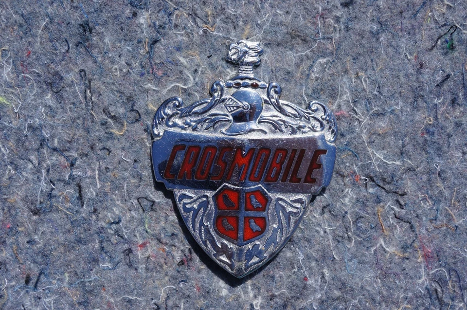 Винтажный значок эмблема CROSMOBILE украшение производителя автомобиля CROSLEY - Изображение 4 из 4