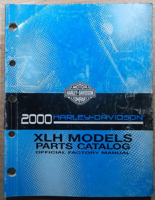 2000 Harley-Davidson XLH モデル パーツカタログ 未開封 2000 HARLEY DAVIDSON XLH SPORTSTER PARTS MANUAL BOOK CATALOG | eBay