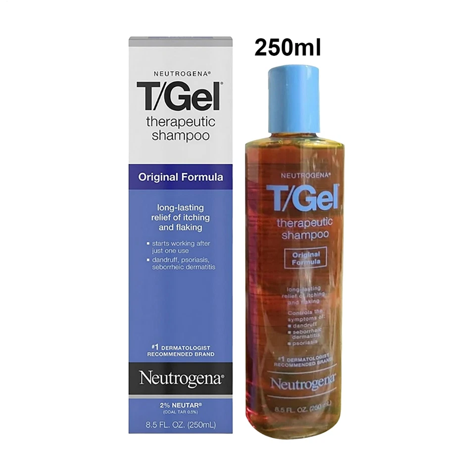 Neutrogena T-Gel Therapeutic Shampoo Instant Treatment 8.5 Fl Oz New Sealed Box - Image 4 of 4