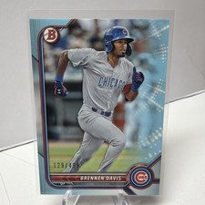 2022 Bowman - Prospects Brennen Davis #BP-37 Sky Blue Border /499