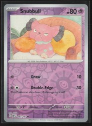 Snubbull 087/197 Obsidian Flames Reverse Holo