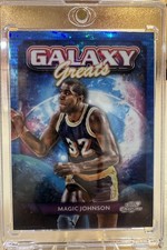2024 Topps Chrome Cosmic Magic Johnson Galaxy Greats Blue Moon  93/99 #GG-7