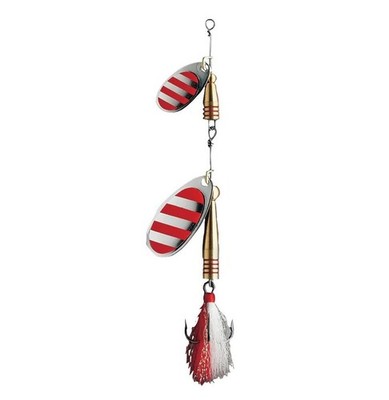 Dam Effzett Spinner FZ Tandem 14g Dressed Stripe Tandem-Spinner