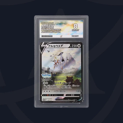 Pokémon Legends Arceus V Preorder JPN Game Promo 267/S-P - Ace Grading 8