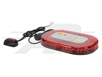 LED Multi Function Warning Light 360° Flashing Magnetic Base 12-24V