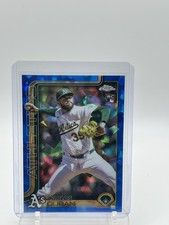 2025 Topps Chrome Update Sapphire - Carlos Duran #USC84 (RC) Oakland Athletics 