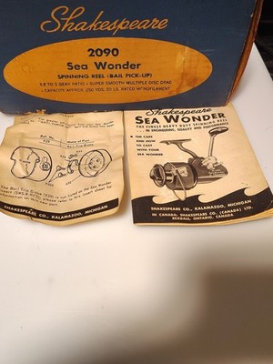 VINTAGE ( SHAKESPEARE ) 2090 SEA WONDER SPINNING ( SALTWATER