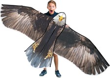 Bald Eagle Huge Kite for Kids and Adults Single Line String Easy to Fly for Beac