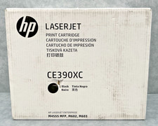 HP CE390XC LASERJET BLACK PRINT CARTRIDGE TONER SEALED M4555 MFP, M602, M603