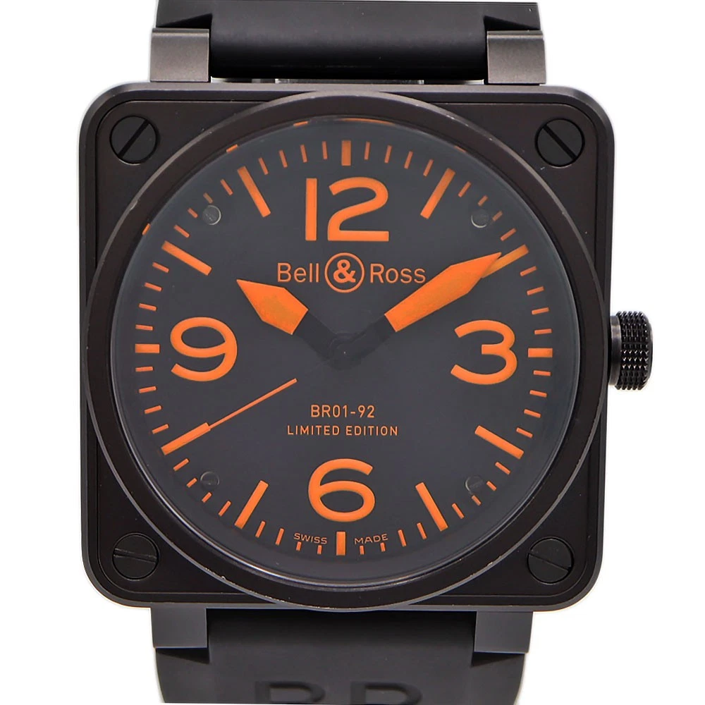 Bell＆Ross ベル＆ロス アヴィエーションタイプ BR01-92-S【中古】 Bell & Ross BR 01-92 Wristwatches for sale - eBay