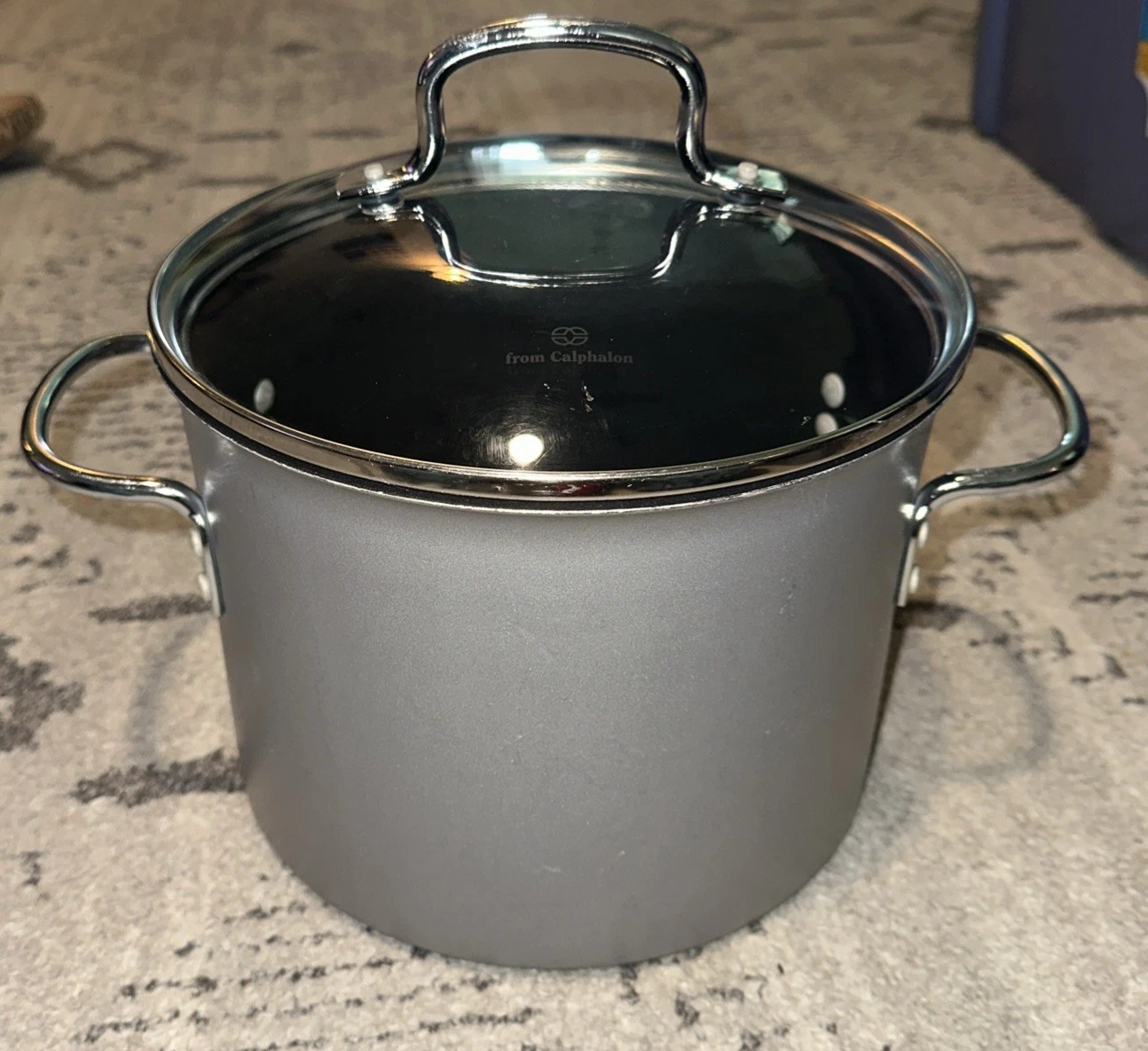 Calphalon Commercial Aluminum Cookware Co Stockpot 6.5 Quart 8706 1/2 D7
