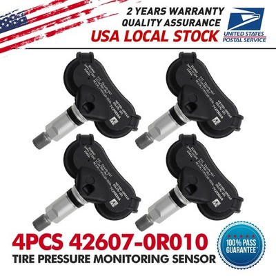 For TOYOTA RAV4 Tire Pressure Monitor Sensor 315Mhz 4PCS 42607-0R010 NEW TPMS
