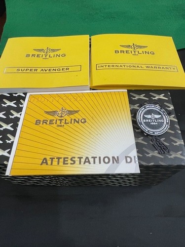 BREITLING Super Avenger Chronograph Automatik Uhr A13370 - Bild 14 von 15