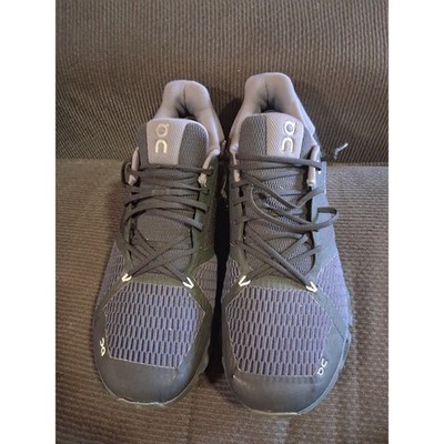 On Cloud X Mens Running Shoes Grey Black Training Sneakers 21.99631 Size 11.5