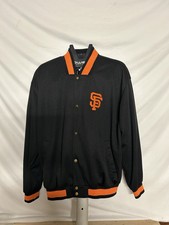 SAN FRANCISCO GIANTS BASEBALL BOMBER JACKET GENUINE MERCHANDISE MLB SIZE L