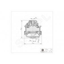 Support moteur Mercedes 190