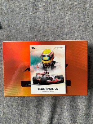 Topps McLaren Racing 2025 Lewis Hamilton Behind the Wheel Formula One F1 GOAT