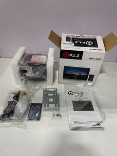 PLZ MP 901 Black Double Din Fixed Panel Car Entertainment System