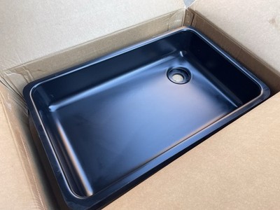 DURCON DROP IN SINK A55 BLACK ONYX EPOXY RESIN LAB 25x15x4.75'' QTY AVAILABLE
