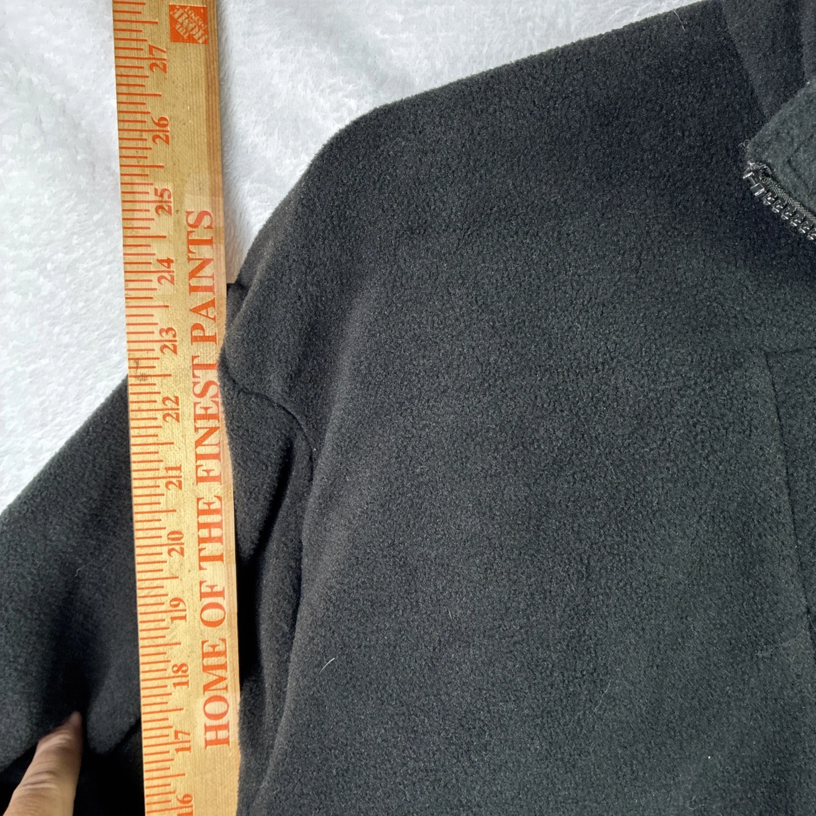 Radwear Radians Fleece Jacket Mens Large Black Full Zip Workwear Outdoor - product detail image 10