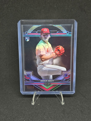 2024 Topps Triple Threads #82 Andrew Abbott Black ONYX /50