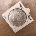 1878 Morgan Silver Dollar $1 AU Philadelphia Circulated 0.9 Fineness