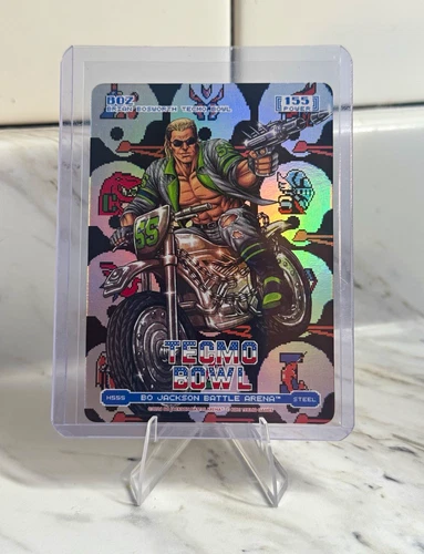 Boz - Bo Jackson Battle Arena Brian Bosworth Tecmo Bowl H555 Hologram
