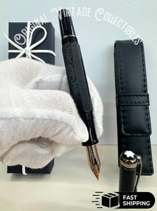 Montblanc Writers Edition Marcel Proust Limited Edition Fountain Pen Black Bid"