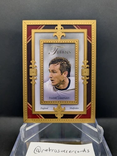2022/23 Frank Lampard England - Futera Unique 23KT Gold Frame TITANS /11