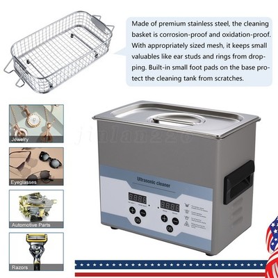 Dental Ultrasonic Cleaner 3.2L for Dentistry Lab