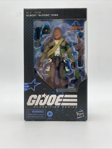 G.I. Joe Classified Series #133, Albert Alpine Pine, Collectible 6 Inch Action