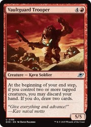 Vaultguard Trooper 166/426 Edge of Eternities Uncommon MTG