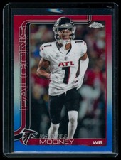 2025 Topps Chrome - Red White and Blue Refractor #11 Darnell Mooney