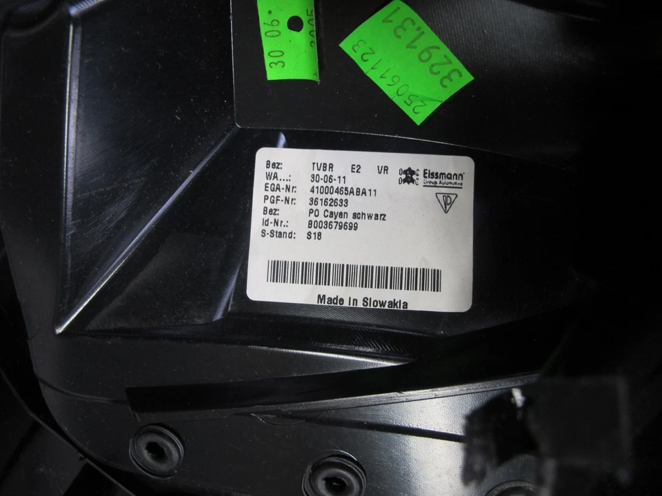 2011-2018 PORSCHE CAYENNE 958 FRONT LEFT & RIGHT SIDE INTERIOR DOOR PANEL SET - Image 4 of 4