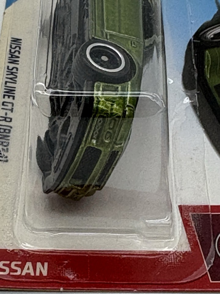 HOT WHEELS GREEN NISSAN SKYLINE GTR BNR34. JDM Collectible EUR 11,89