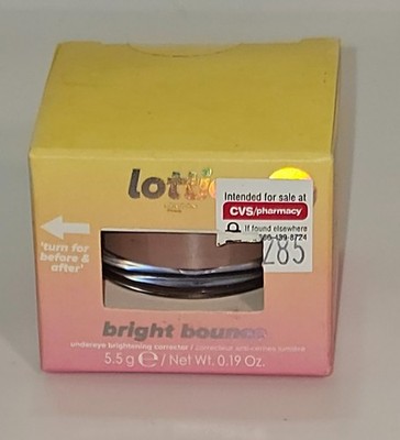 Lottie London Bright Bounce in Light Undereye Brightening Corrector Cream- New