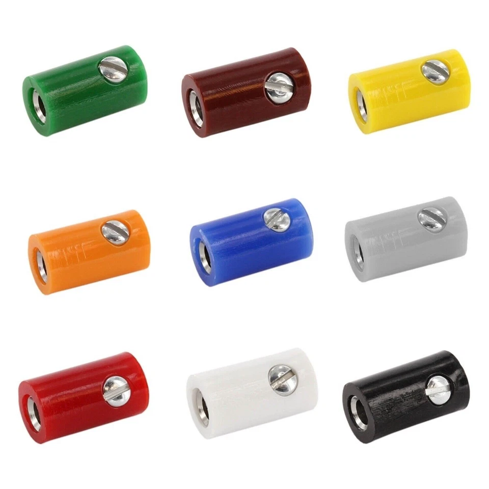 Piastra di distribuzione spina a banana spina a foro trasversale 2,6 mm mini spina distributore di corrente - Immagine 4 di 4