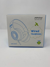 MPOW BH297B Kids Headphones HD Sound Over-Ear Wired Headset Foldable Blue
